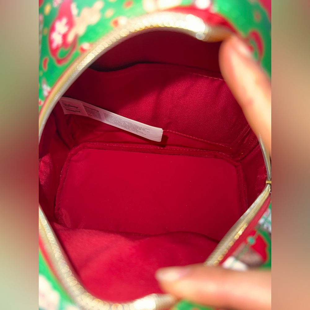 Disney Green Holiday Backpack with Festive Prints - Picture 3 of 5